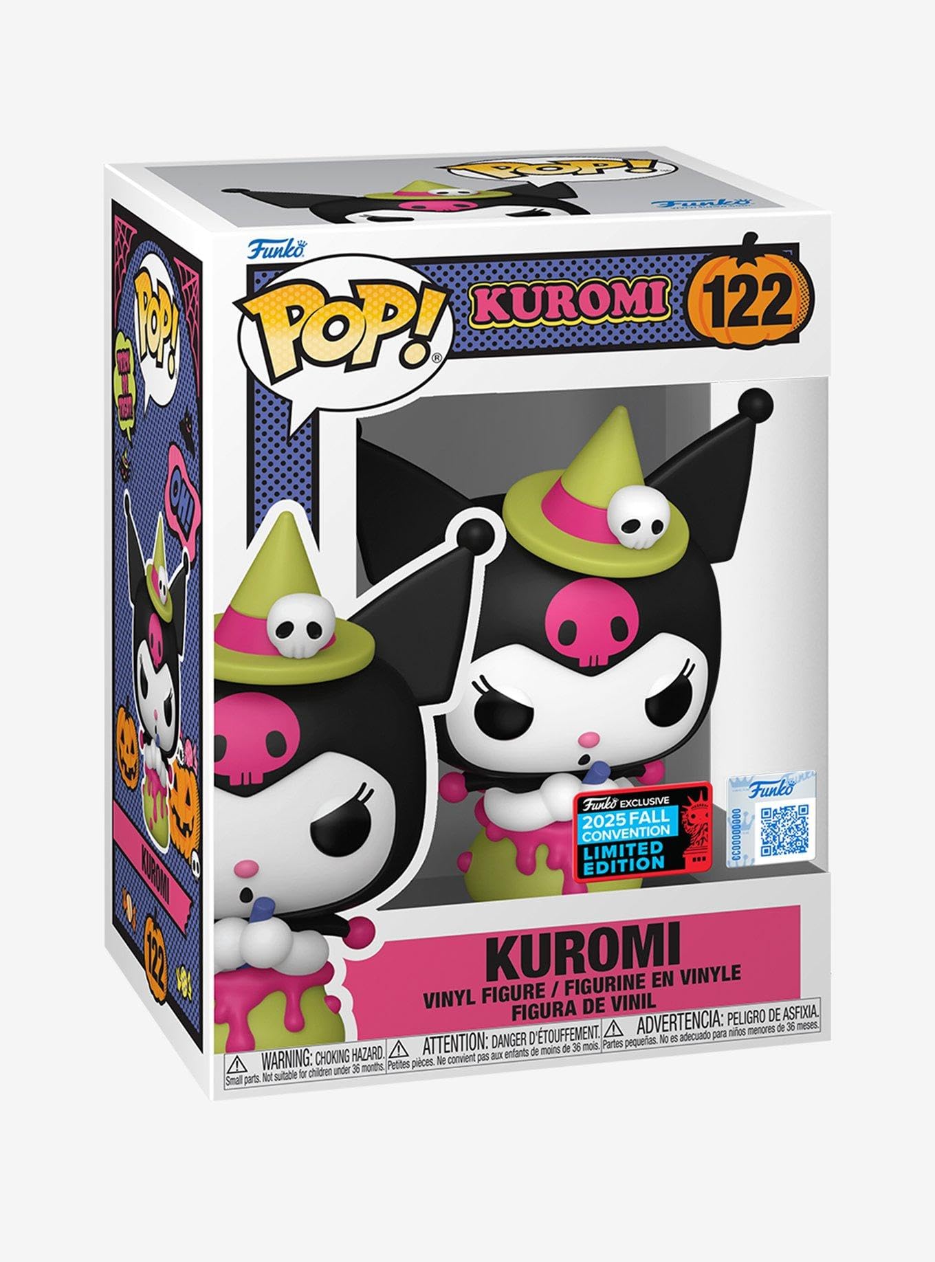 Amazon.com: Funko Pop! Kuromi #122, Sanrio Vinyl Figure in